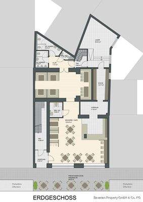 genehmigte Planung (ca. 224,5 m² Nutzfläche)
