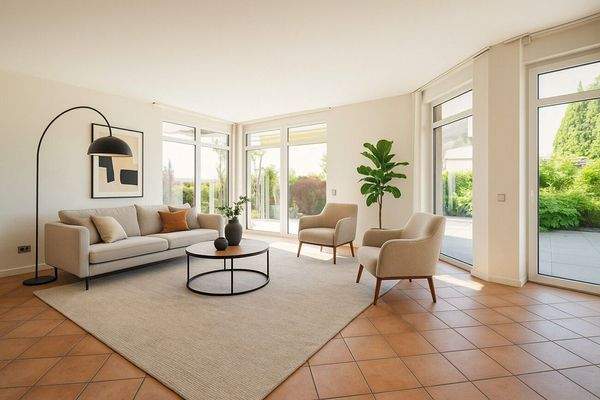 Visualisierung Geräumiges und helles Esszimmer 