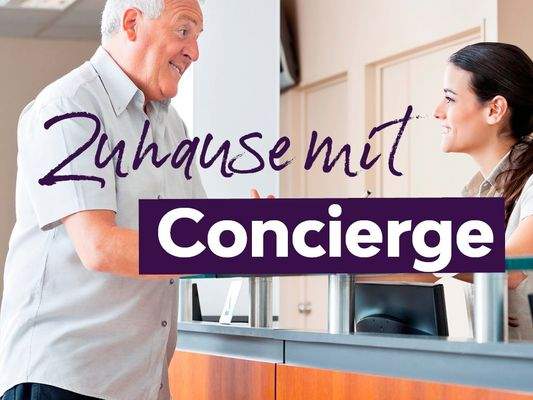 Einziehen in eine Wohnung mit Conciergedienst