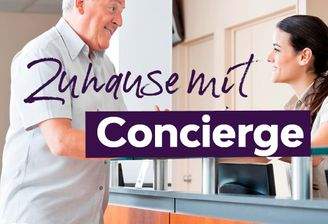 Einziehen in eine Wohnung mit Conciergedienst