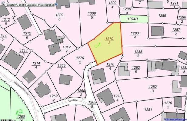 Lageplan-Nutzung_1270-3_Lemberg_Schafalm 12