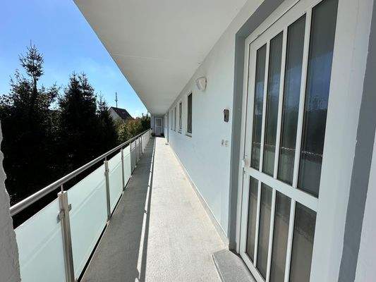 Laubengang 2. Obergeschoss