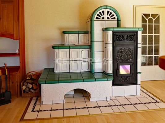 Kachelofen im Haus 2