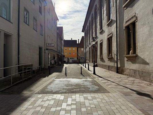 Blick in die Straße