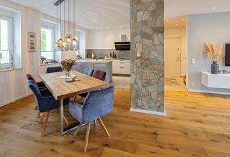 Essbereich und Küche