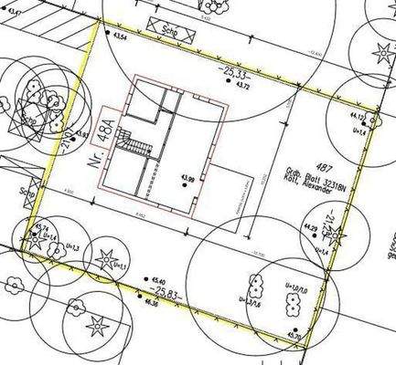 Lage des Hauses / Flurkarte