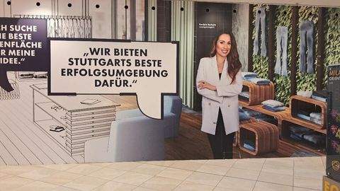 Stuttgart Ladenlokale, Ladenflächen 