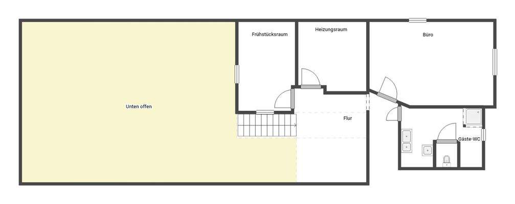Grundriss Skizze 1.OG