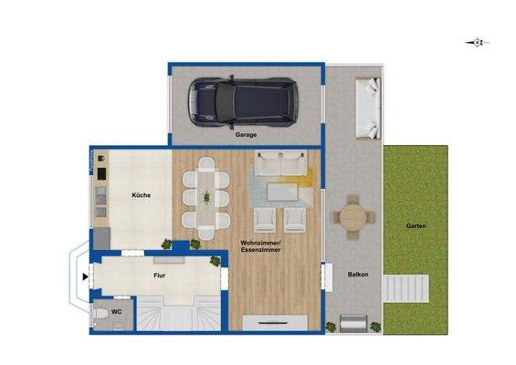 Grundriss Erdgeschoss