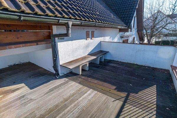 Obergeschoss Terrasse