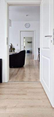 Blick entlang der Wohnung