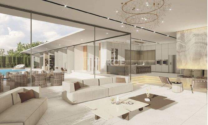 Detached Villa with Pool on a Large Plot in İzmir Urla