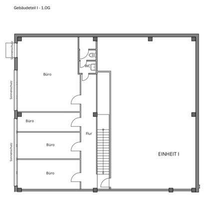 Grundriss 1. Obergeschoss