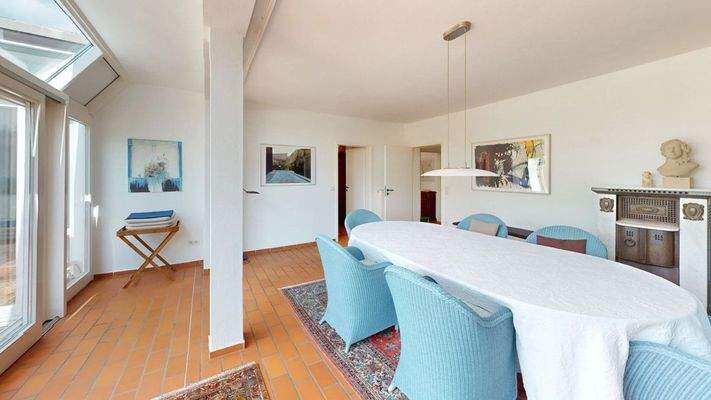 Wntergarten mit Hebe-Schiebetüranlage