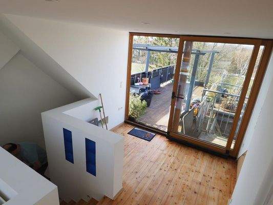 Vorraum und Terrassentür