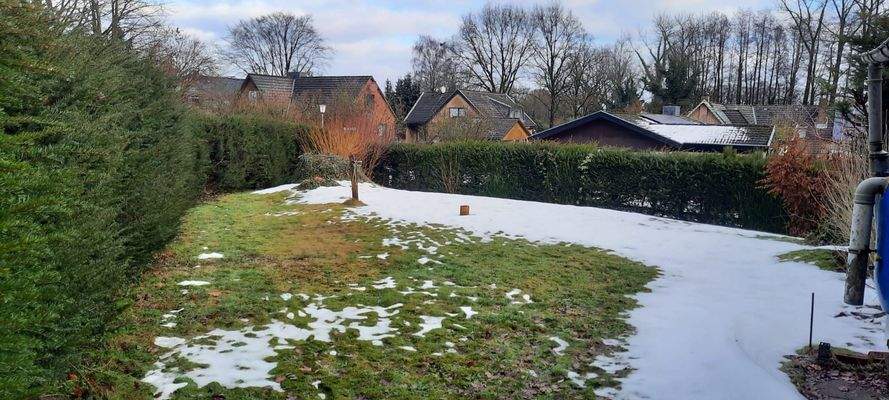 Gartenseite Terrasse