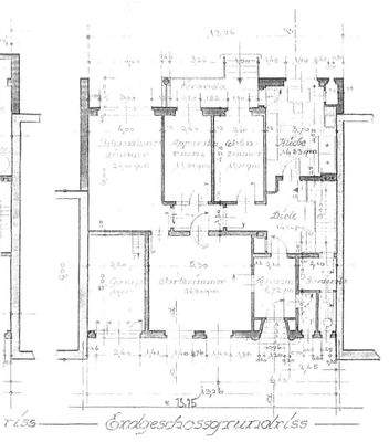 Grundriss Erdgeschoss