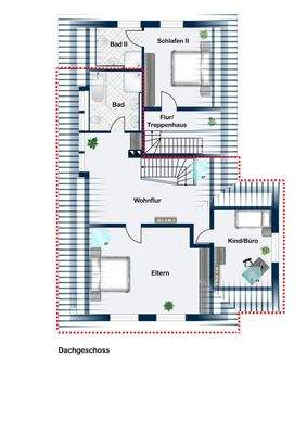 Haupthaus Dachgeschoss