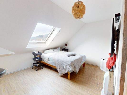 Eltern-Schlafzimmer im Dachgeschoss