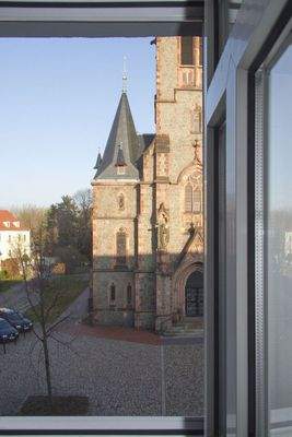 Blick aus der Wohnküche