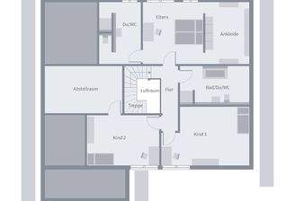 Grundriss Dachgeschoss