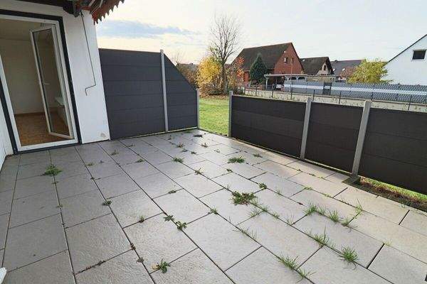 Terrasse mit Zugang Garten