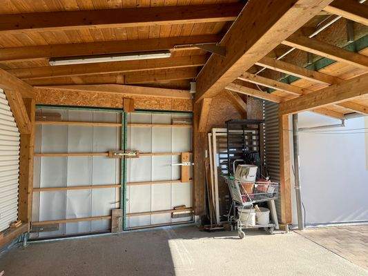 Garage innen