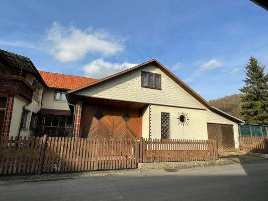 U-Anbau große Garage