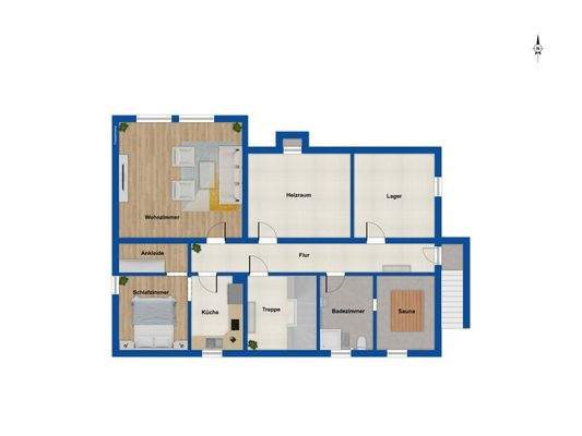 Grundriss - Untergeschoss