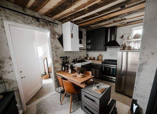 Küche im EG -gestaged