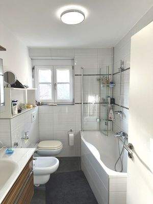 Vollbad im Obergeschoss