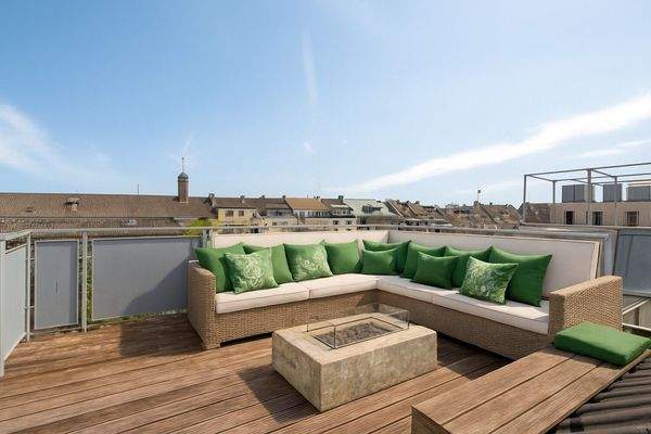 Dachterrasse mit Weitblick