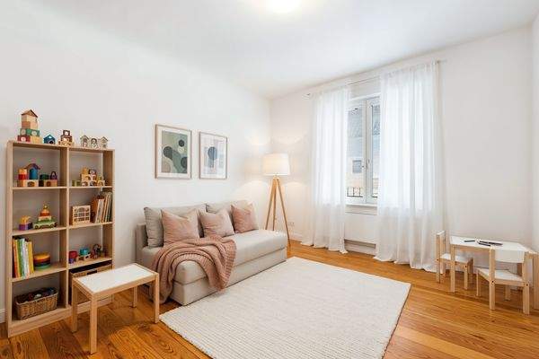 Zimmer im 1. OG - Möblierung visualisiert