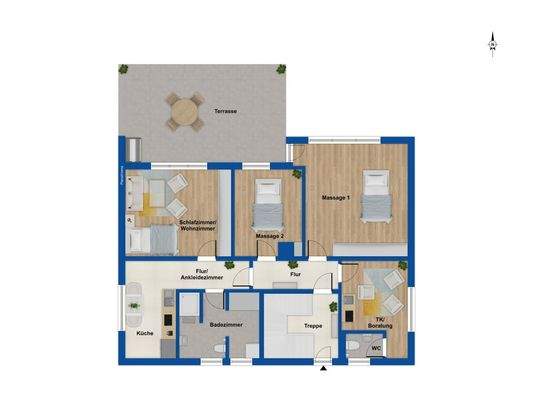 Grundriss - Erdgeschoss