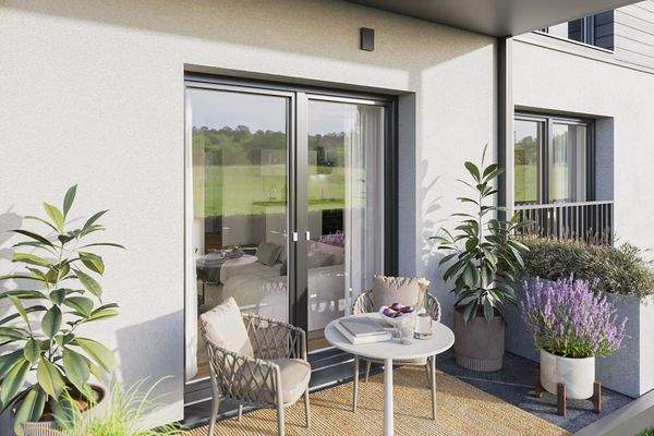 Balkon oder Terrasse