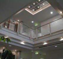 Blick in das Gebäude