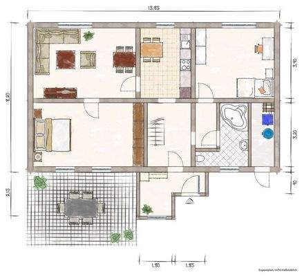 Grundriss Erdgeschoss