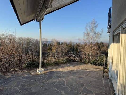 Ausblick Terrasse