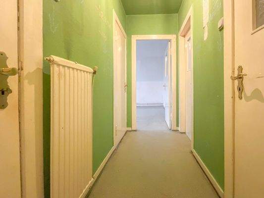 Flur im OG, funktionell 
