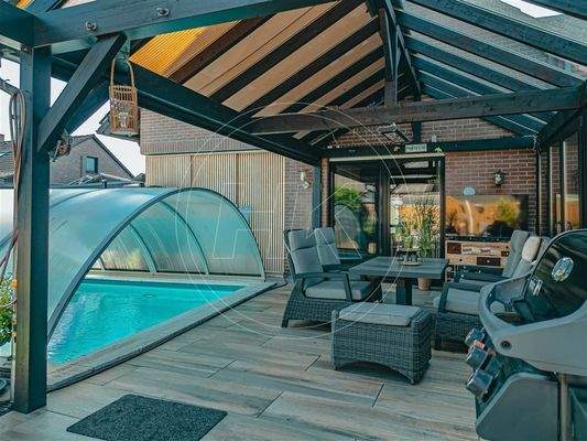 Überdachte Wohlfühloase