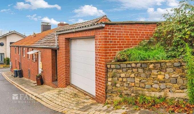 Seitenansicht Garage