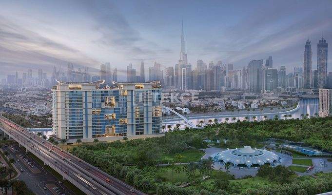 Burj Khalifa View Apartments with Private Pool in Dubai