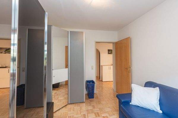 Schlafzimmer mit Chouch