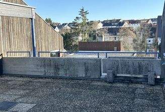 Blick von der Dachterrasse