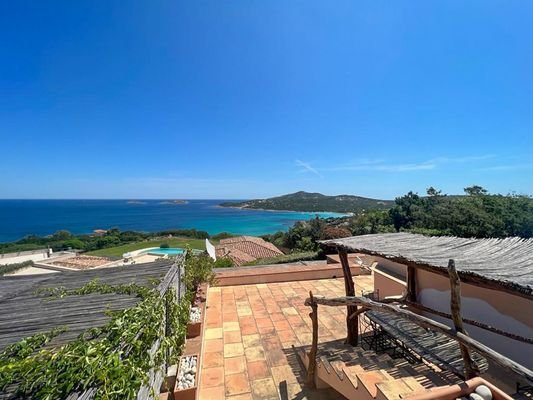 Terrasse mit Meerblick