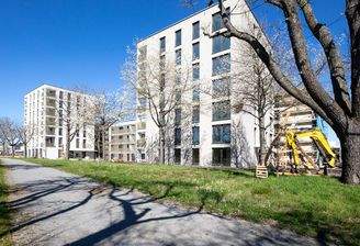 Baufortschritt Haus 4, 6, 7: Blick von Südost