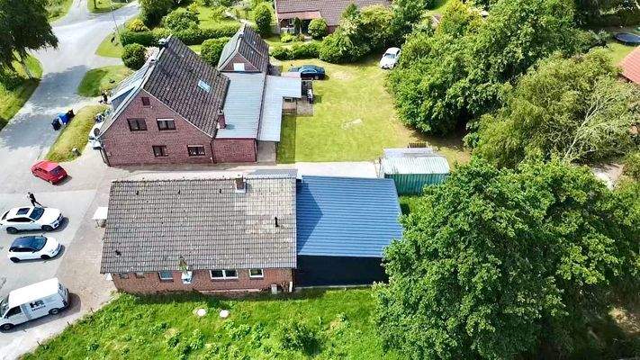 Fleischerei und Grundstück