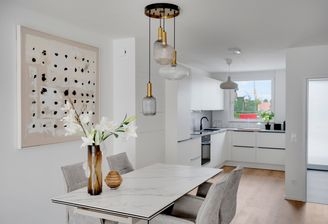 Heller Koch-/Essbereich