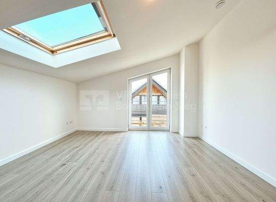 2. Zimmer Bettansicht - (KI bearbeitet)