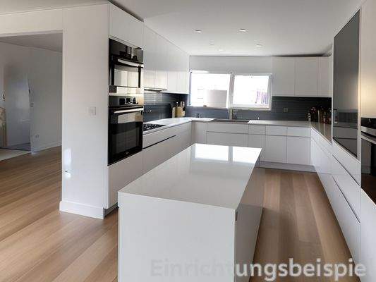 offene Küche -Musterhaus-